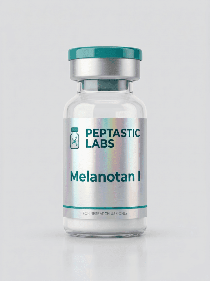 Melanotan I research vial